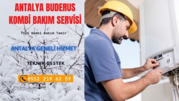 Antalya Buderus Kombi Servisi 0552 219 62 59 | Uygun Fiyat Garantisi