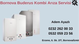 Bornova Buderus Servisi 0232 262 00 33 | En İyi Kombi Servisi