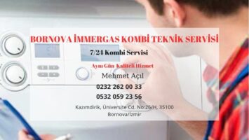 Bornova İmmergas Servisi 0232 262 00 33 | Resmi Faturalı Servis