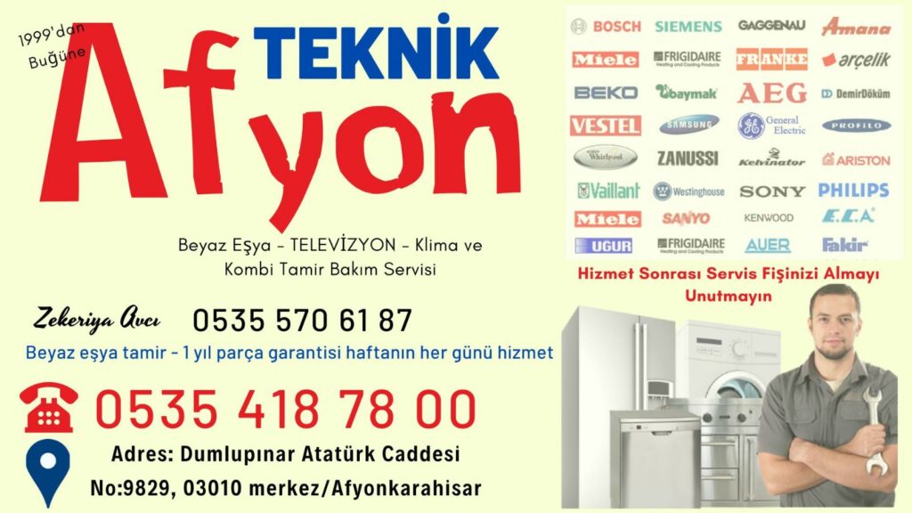 Afyon kombi servisi 